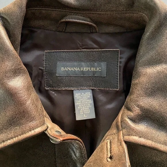 Genuine All Leather Trucker Moto Jacket - Picture 5 of 6